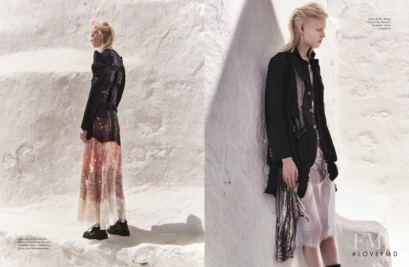 Linn Arvidsson featured in Chilly Softness, December 2016
