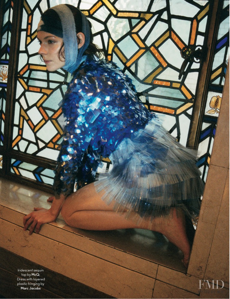 Kinga Rajzak featured in Kinga by Lina Scheynius, February 2012