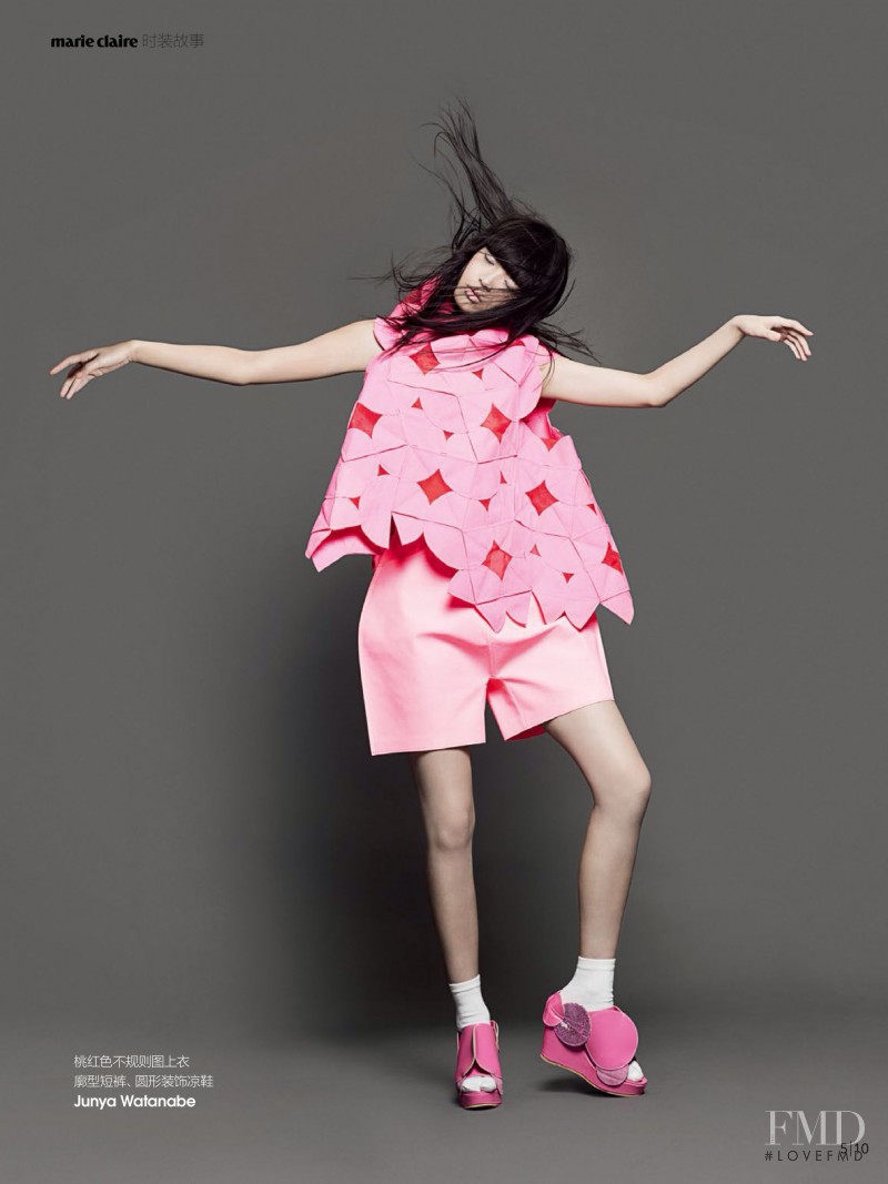 Tian Yi featured in Japan Girl, March 2015