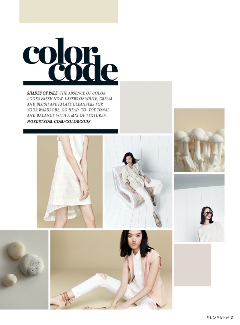 Tian Yi featured in Color Code, February 2016