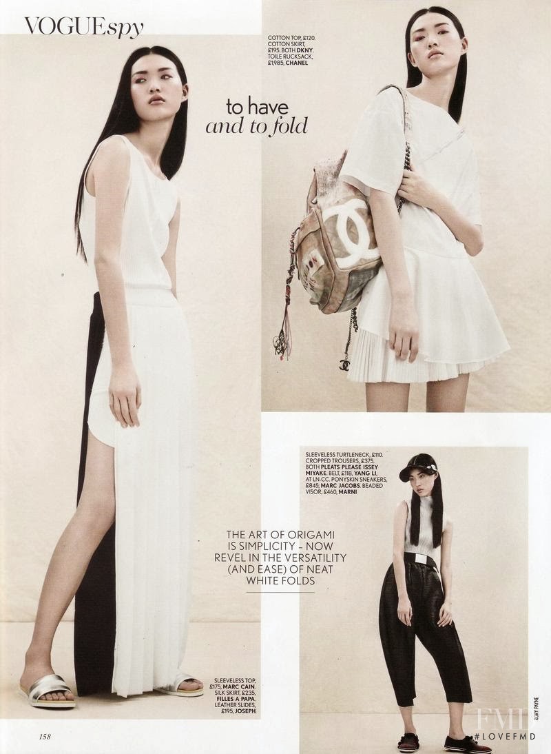 Tian Yi featured in  What To Wear Right Now, March 2014