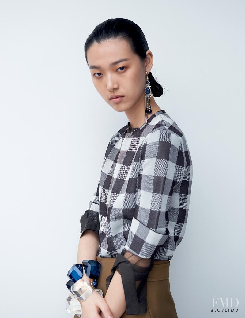 Tian Yi featured in Special Celine, August 2014