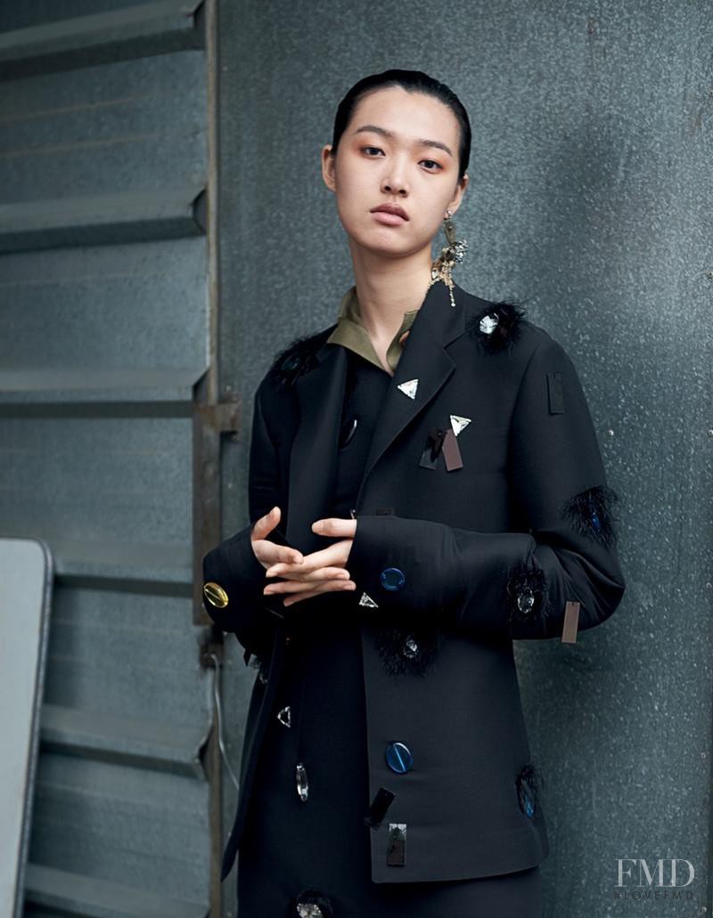 Tian Yi featured in Special Celine, August 2014