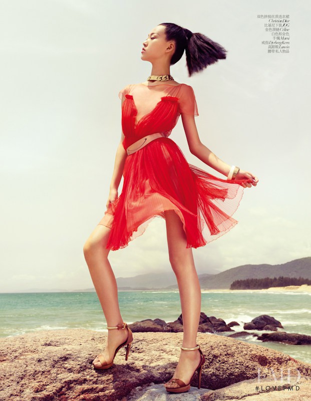 Tian Yi featured in Grace The Summer, July 2012