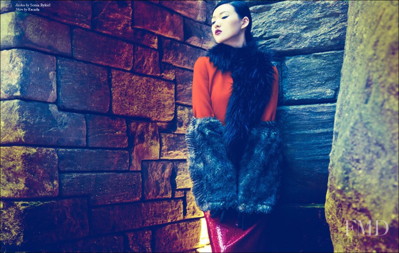 Tian Yi featured in Fur Ever Yours, September 2011