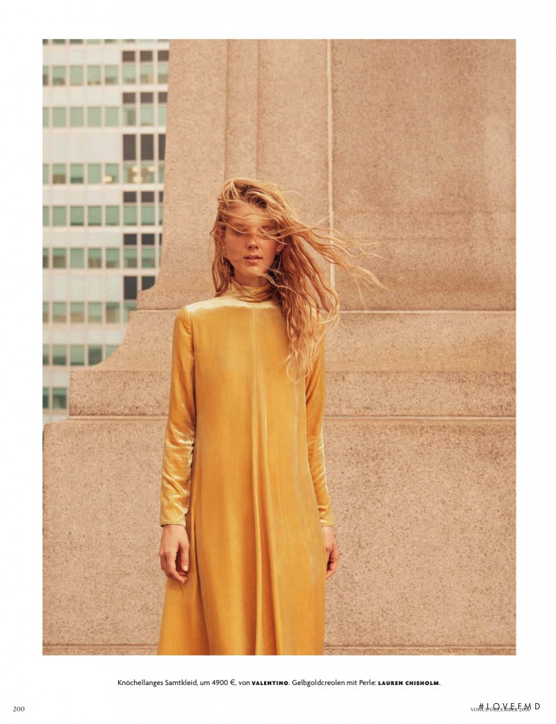 Ally Ertel featured in Softwear, December 2016