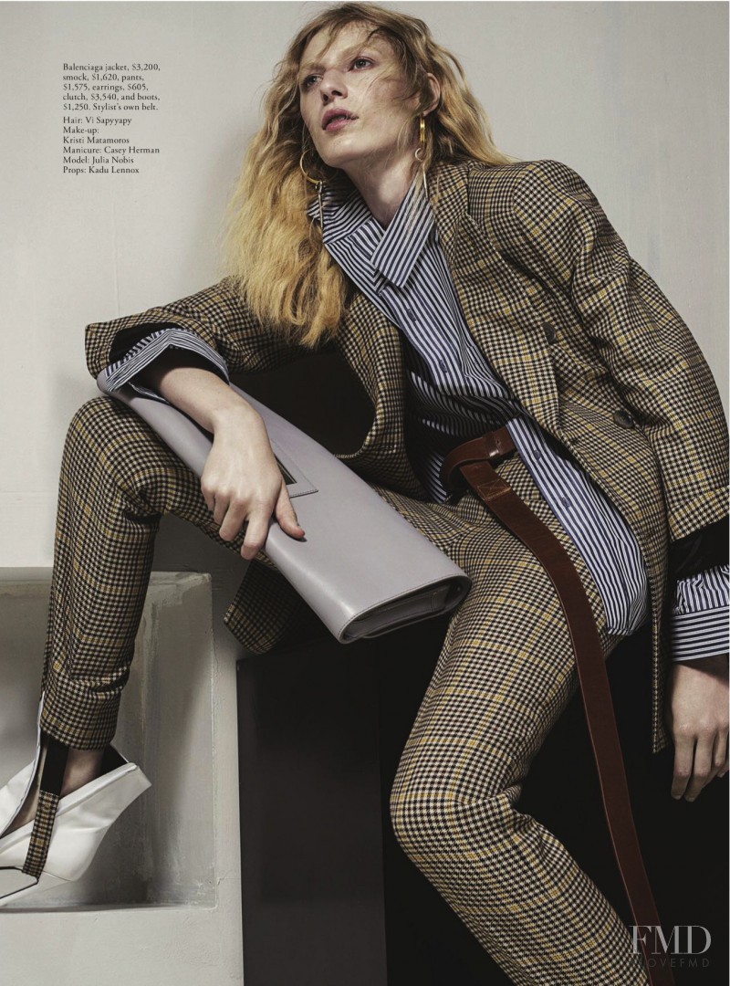 Frederikke Sofie Falbe-Hansen featured in Strong Suit, December 2016