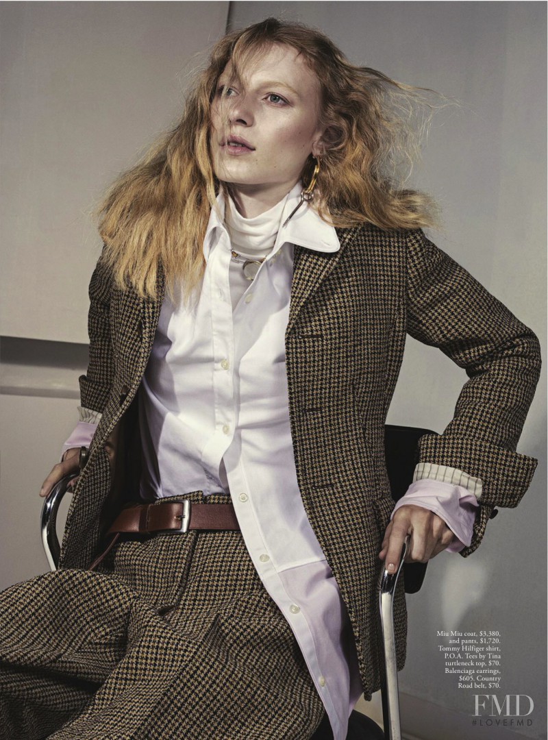 Frederikke Sofie Falbe-Hansen featured in Strong Suit, December 2016