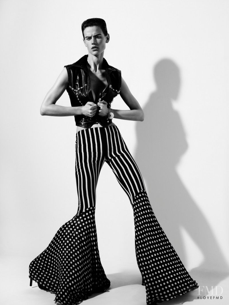 Saskia de Brauw featured in Baroque Swirls, December 2011
