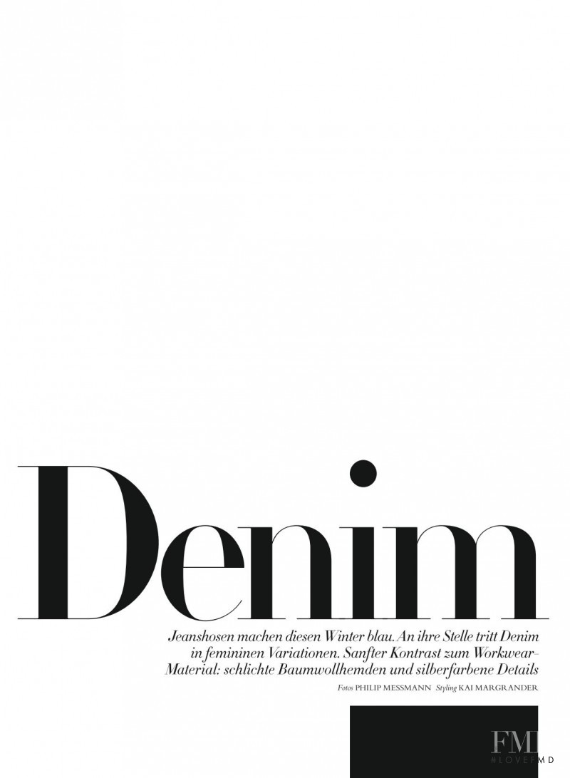 Denim, December 2016