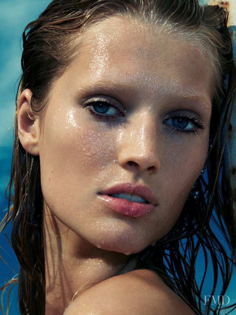 Toni Garrn featured in Splash, February 2012