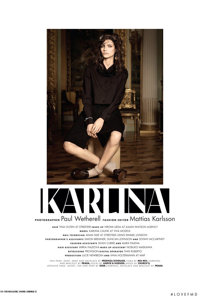 Karlina Caune featured in The Shattered Silence, March 2012