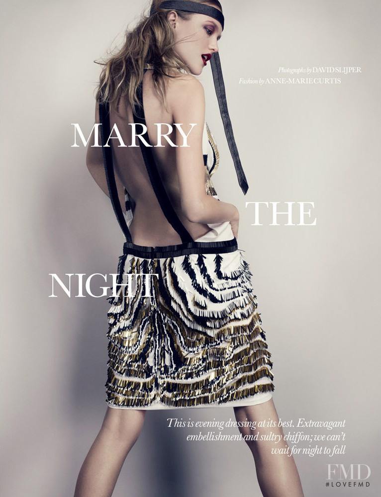 Vlada Roslyakova featured in Marry The Night, March 2012