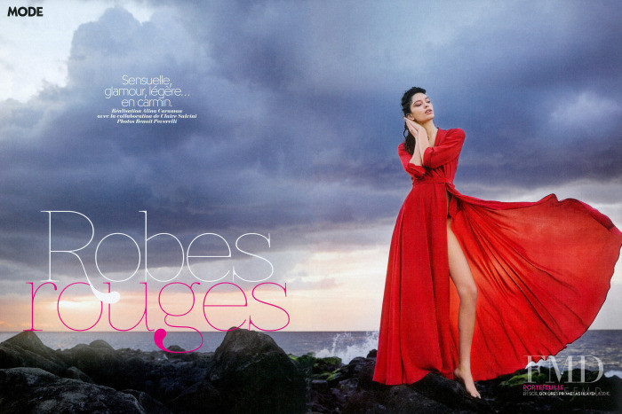 Elizabeth Salt featured in Robes Rouges, July 2015