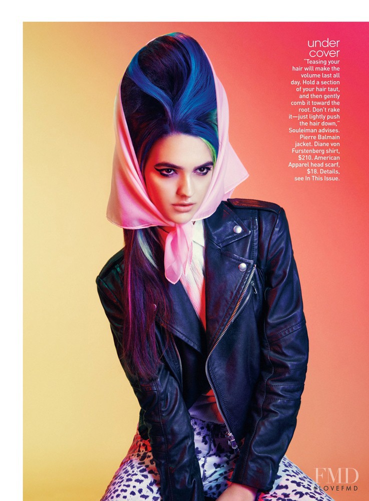 Vanusa Savaris featured in Electric Youth, March 2012