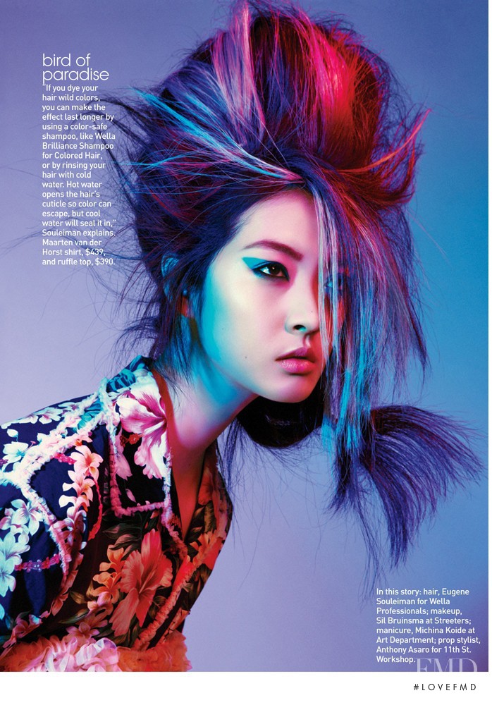 So Young Kang featured in Electric Youth, March 2012