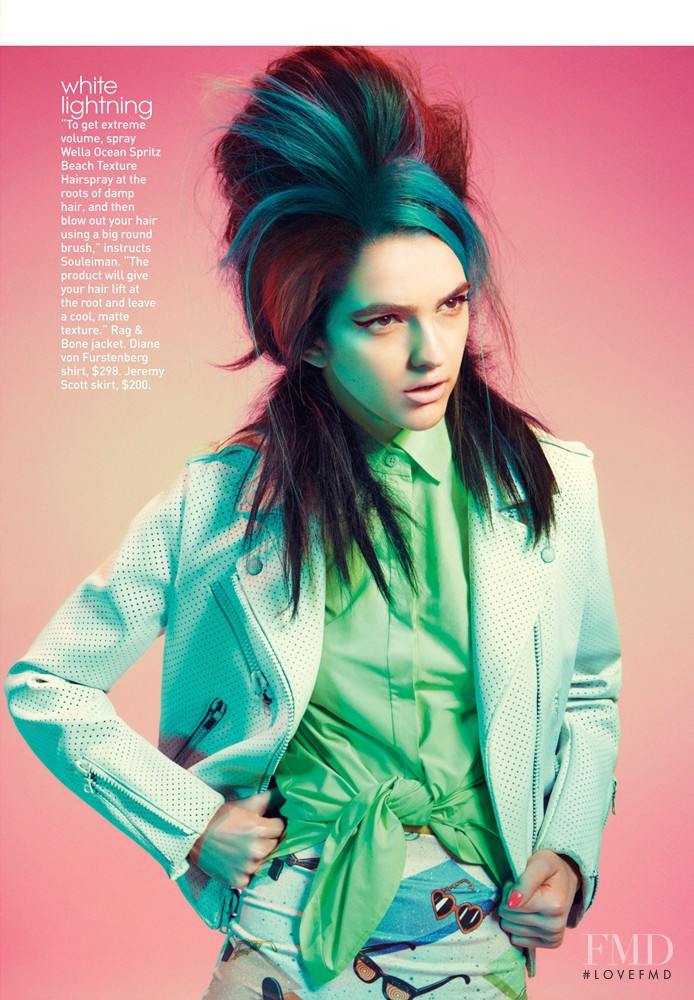 Vanusa Savaris featured in Electric Youth, March 2012