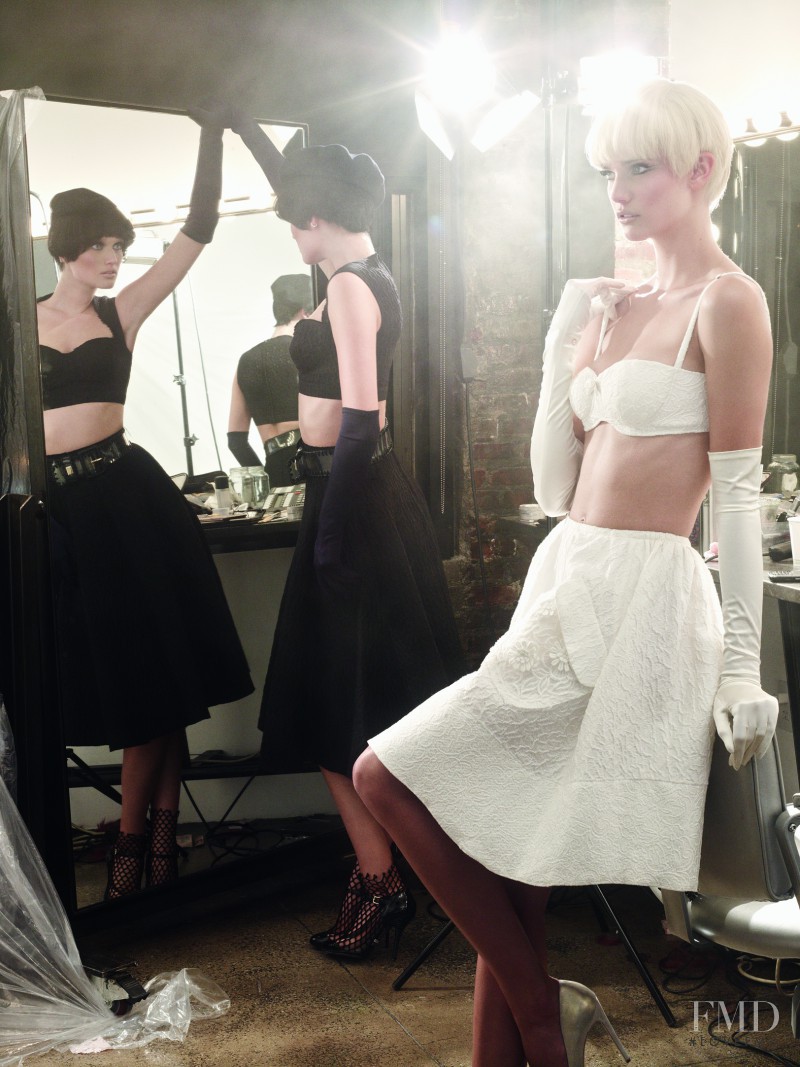 Toni Garrn featured in Lady Doll, March 2012