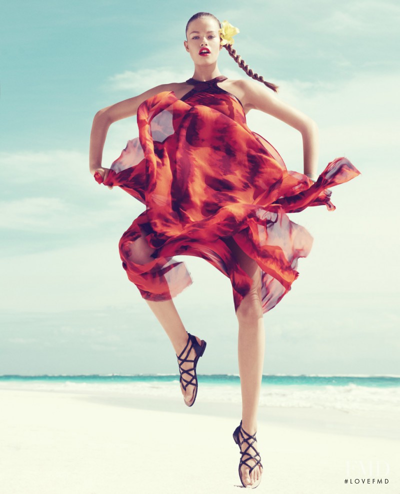 Hailey Clauson featured in The Bold And The Bright, March 2012