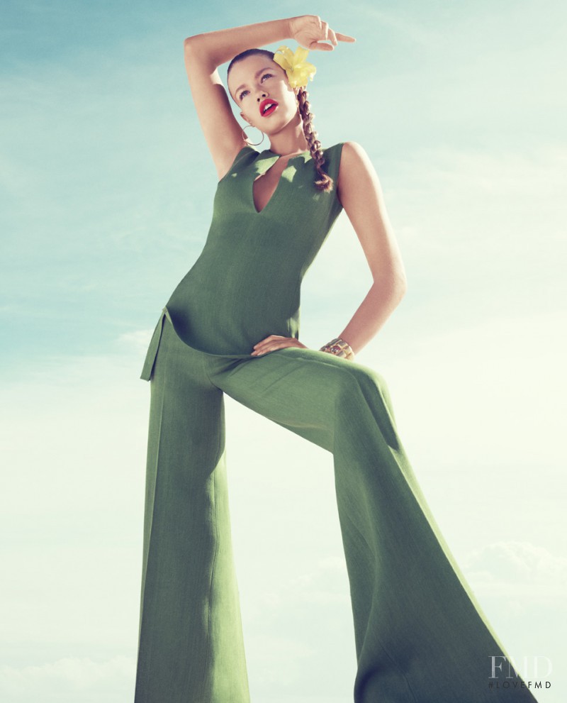 Hailey Clauson featured in The Bold And The Bright, March 2012