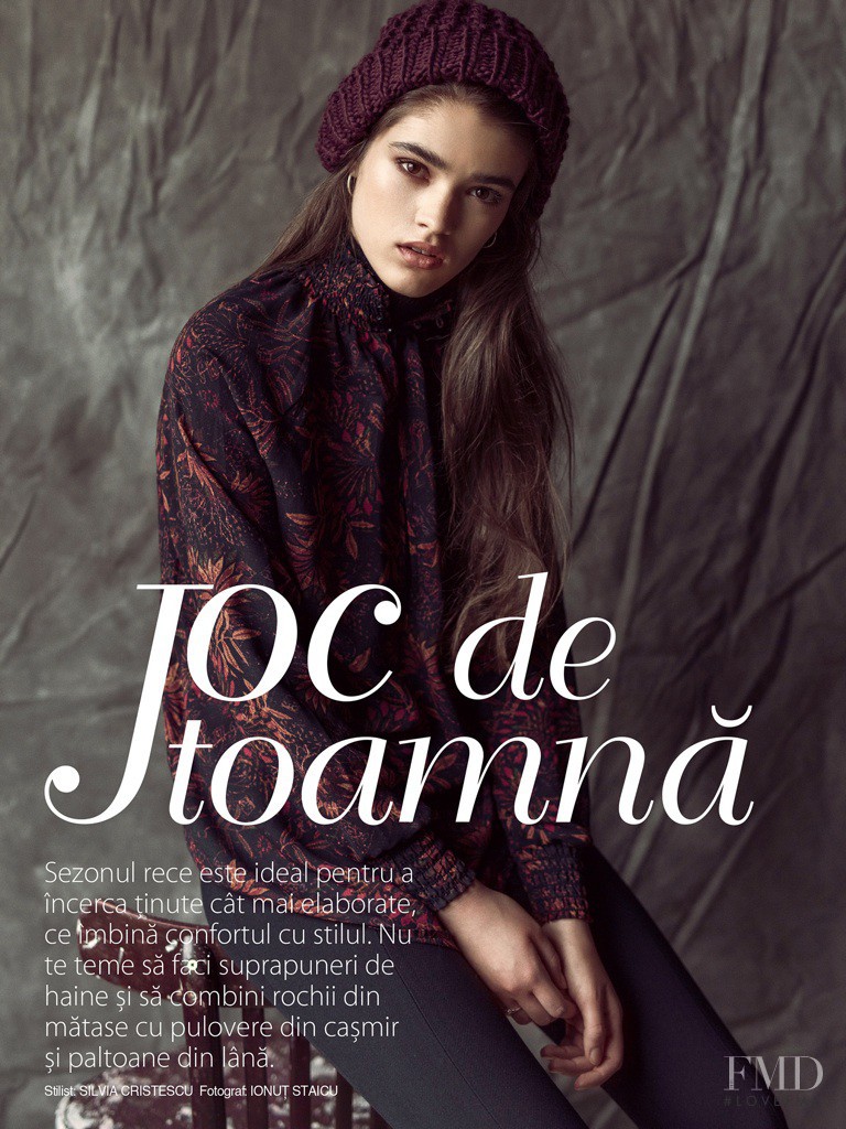 Alexandra Maria Micu featured in Joc de toamna, March 2016