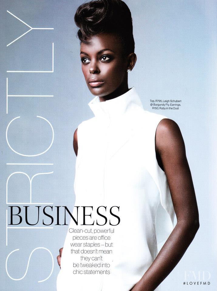 Happy Umurerwa featured in Strictly Business, January 2014