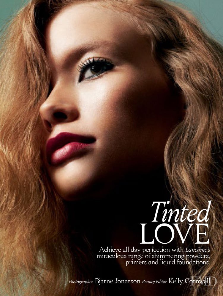 Julia Hafstrom featured in Tinted Love, November 2012