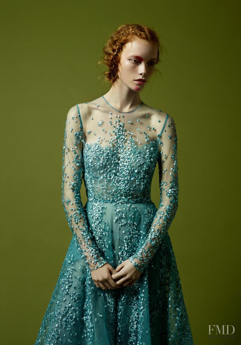 Julia Hafstrom featured in Haute Couture, September 2014