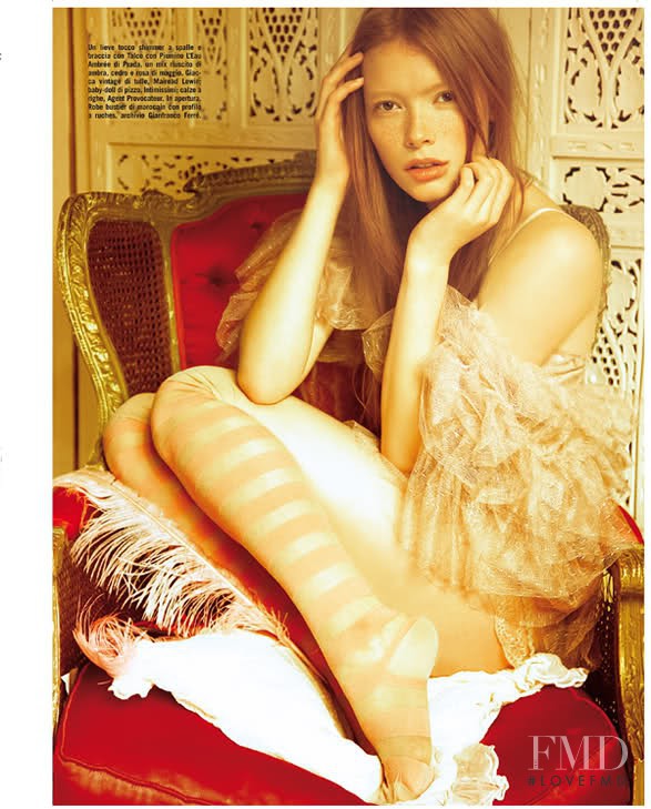 Julia Hafstrom featured in Beauty, November 2010