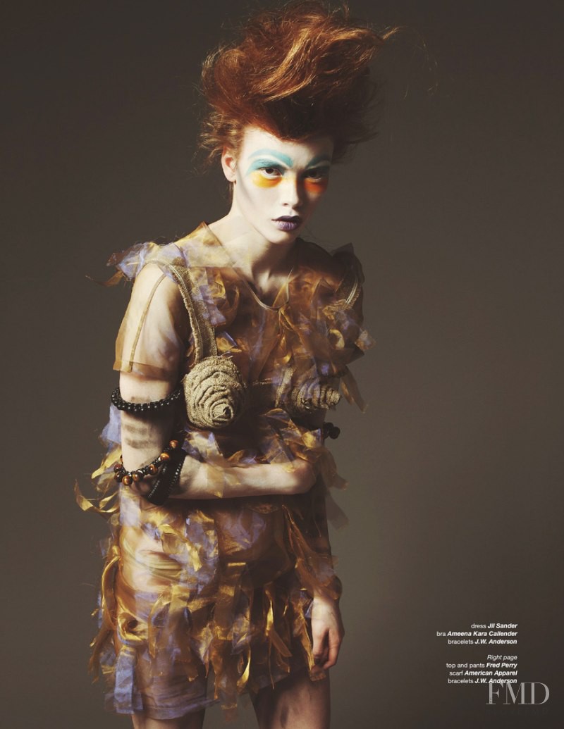 Julia Hafstrom featured in Savagery, April 2010