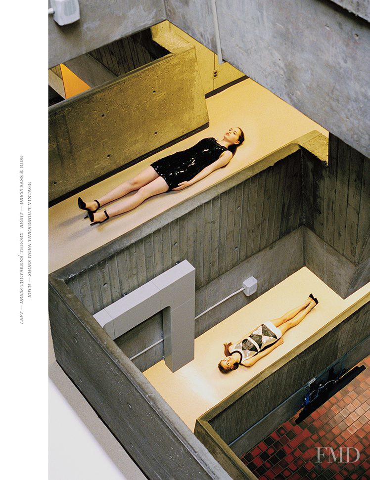 Charlotte Mingay featured in Brutalist Girls, March 2015