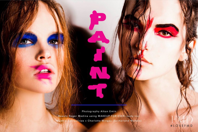 Charlotte Mingay featured in Paint, August 2015