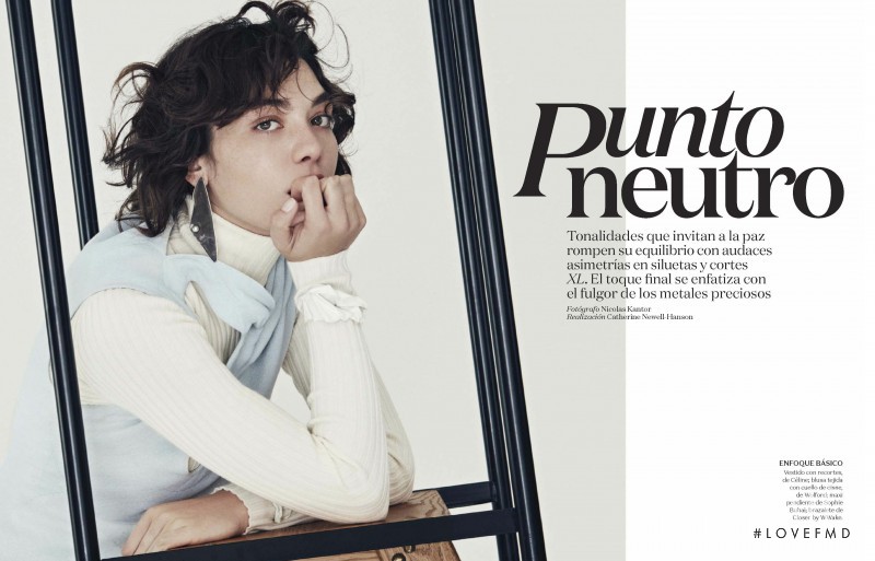 Steffy Argelich featured in Punto Neutro, December 2016