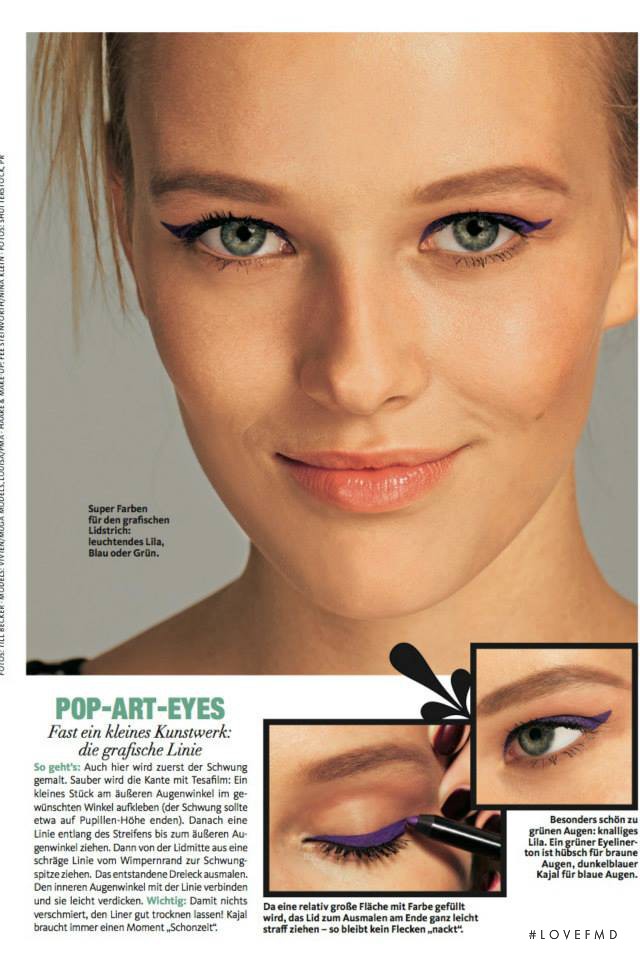 Vivien Wysocki featured in Beauty, February 2015