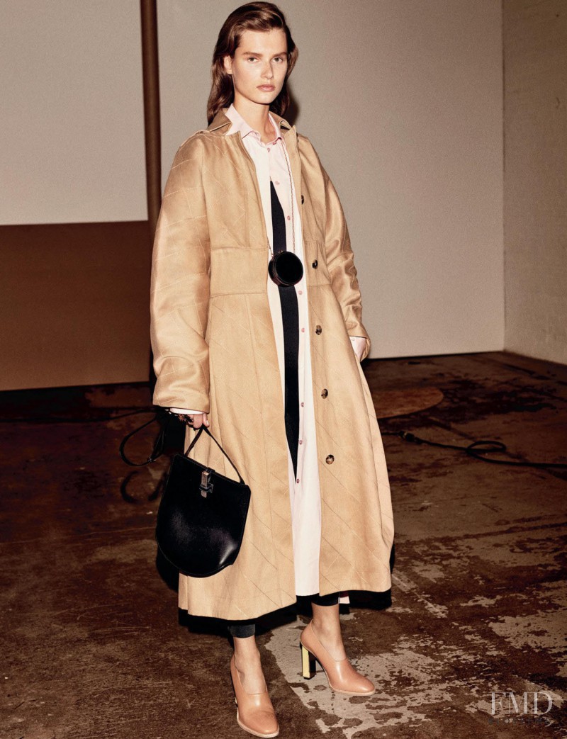 Giedre Dukauskaite featured in Hermès by Nadège Vanhee-Cybulski, December 2016