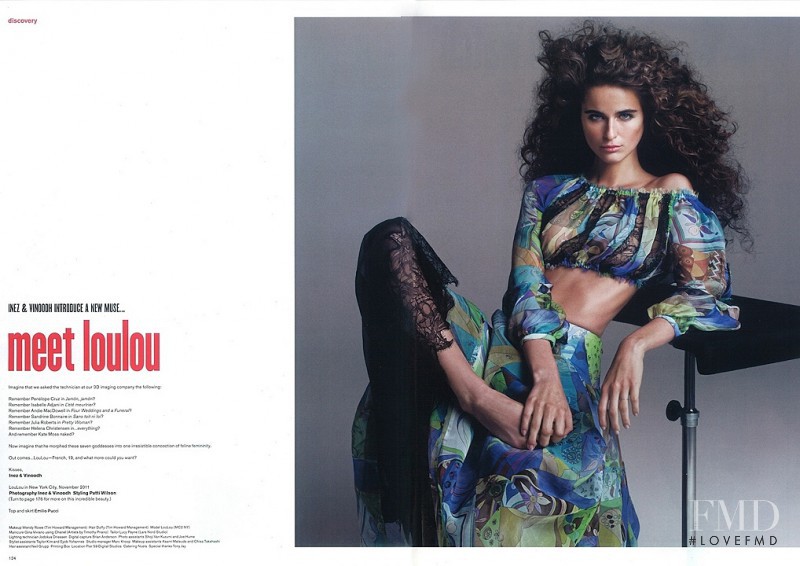 Loulou Robert featured in Meet Loulou, March 2012