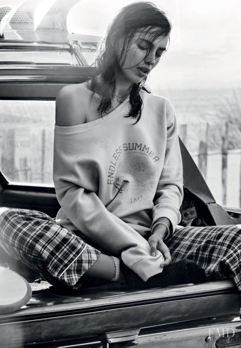 Irina Shayk featured in New Wave, January 2017