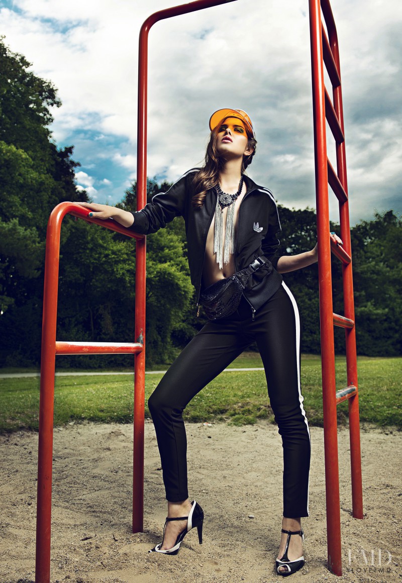 Alina Preiss featured in The Sporty Glam, September 2014