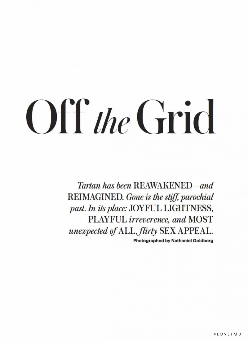 Off the Grid, January 2017
