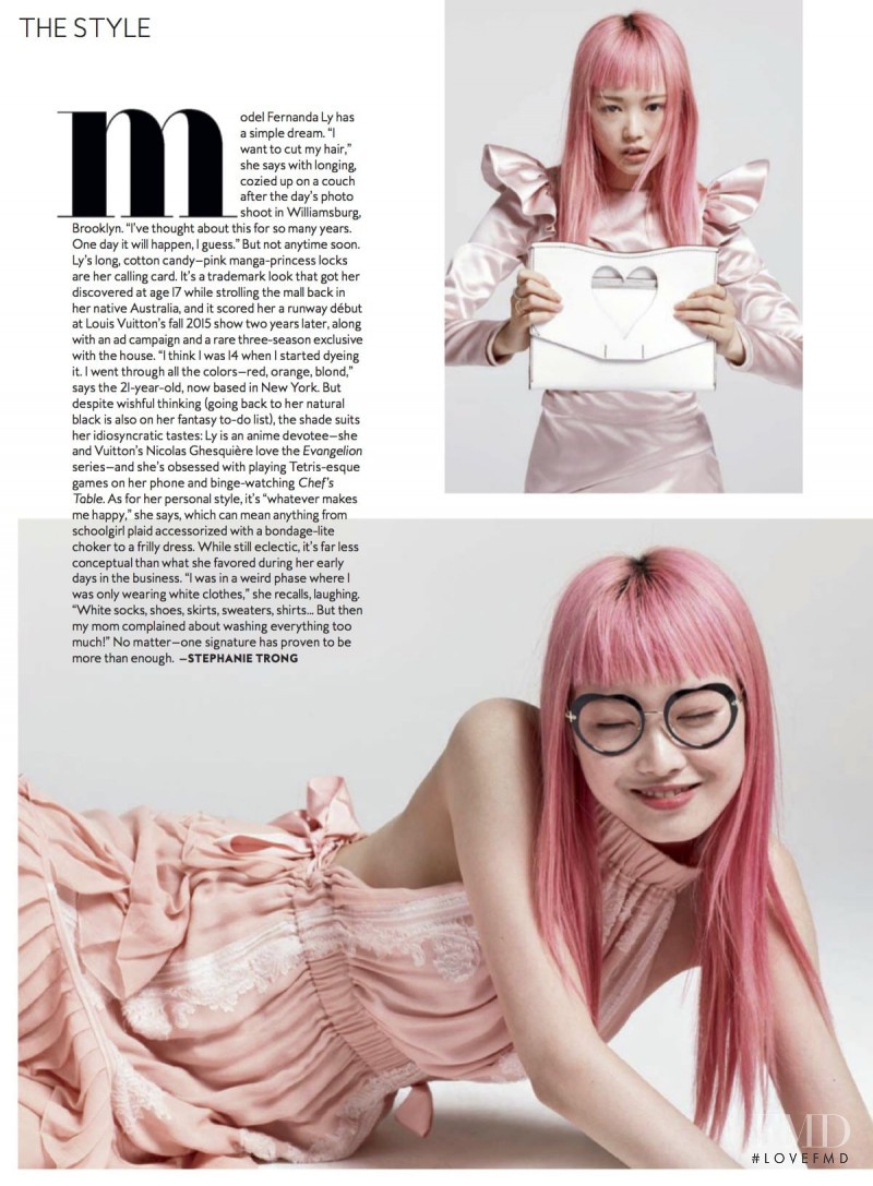 Fernanda Hin Lin Ly featured in Funny Valentine, February 2017