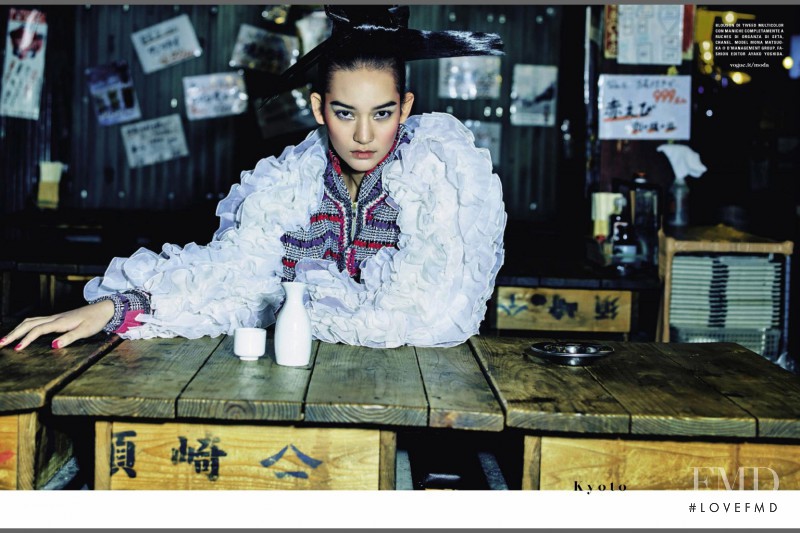 Mona Matsuoka featured in Worldwide Chic, January 2017