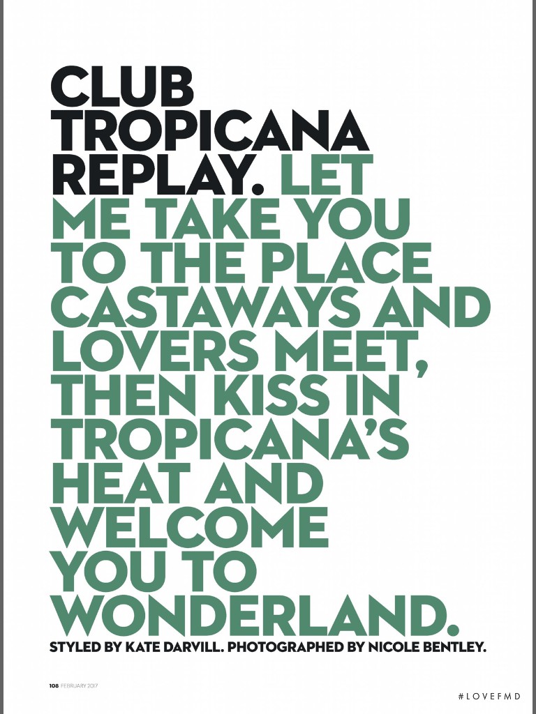 Club Tropicana Replay, February 2017