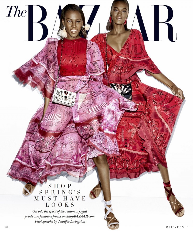 Kai Newman featured in The Bazaar: Shop Spring\'s Must-Have Looks, February 2017