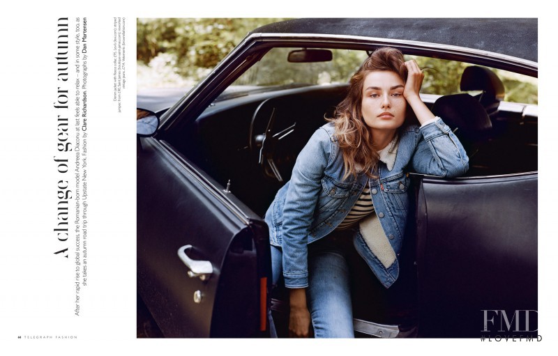 Andreea Diaconu featured in Shake It Up, September 2015