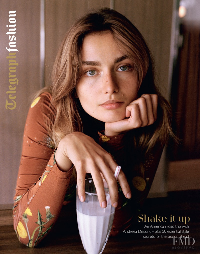 Andreea Diaconu featured in Shake It Up, September 2015