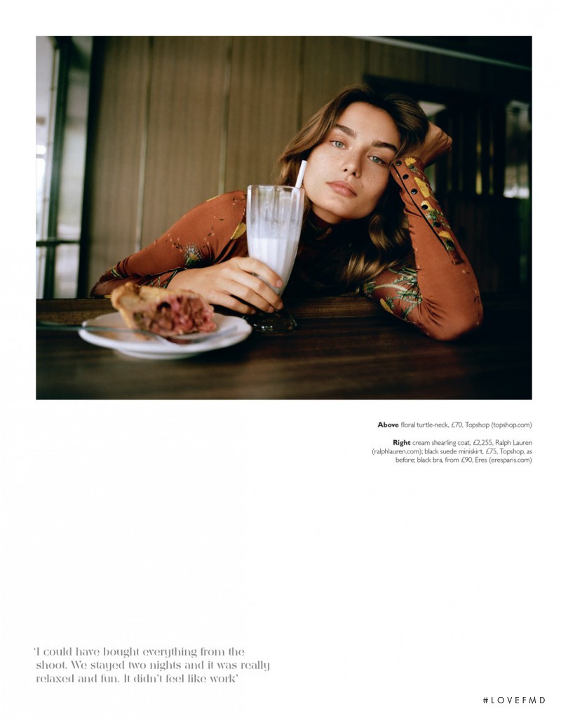 Andreea Diaconu featured in Shake It Up, September 2015