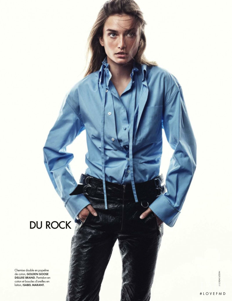 Andreea Diaconu featured in A La Mode D\'Isabel, September 2016