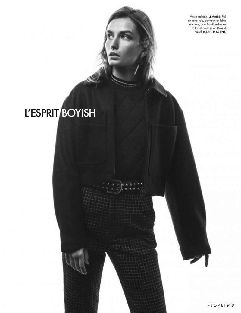 Andreea Diaconu featured in A La Mode D\'Isabel, September 2016