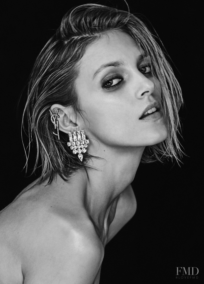 Anja Rubik featured in Erotic, February 2017