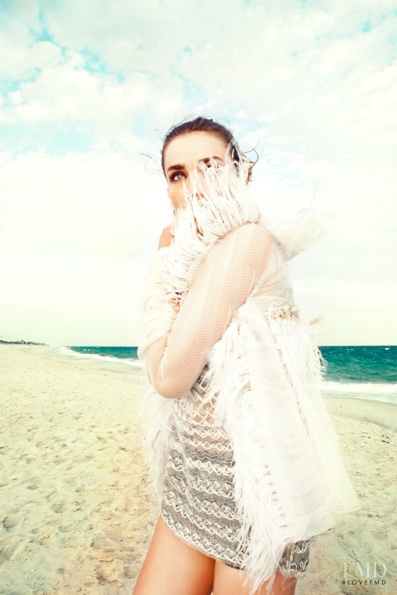 Andreea Diaconu featured in Hamptons Girl, July 2011